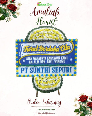 Papan Bunga Duka di Dapu Dapura