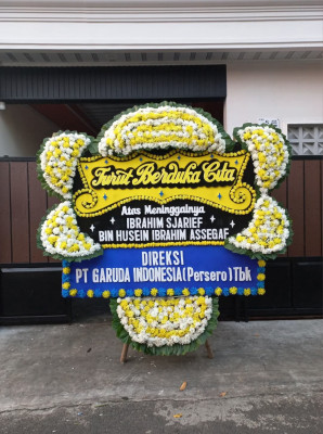 Papan Bunga Duka di Dapu Dapura