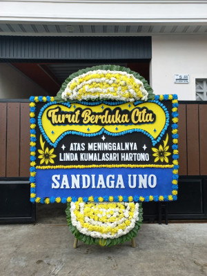 Papan Bunga Duka di Dapu Dapura